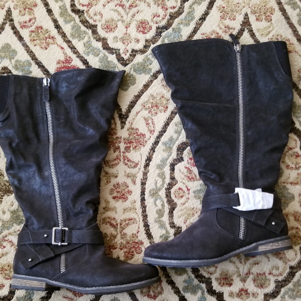 Wide calf boots
